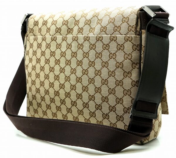 11651242 1 Gucci GG Canvas Messenger Bag Khaki