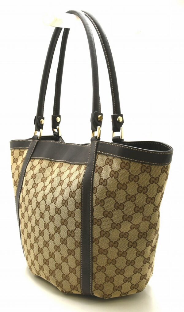 11651269 1 Gucci GG Canvas Tote Bag Khaki