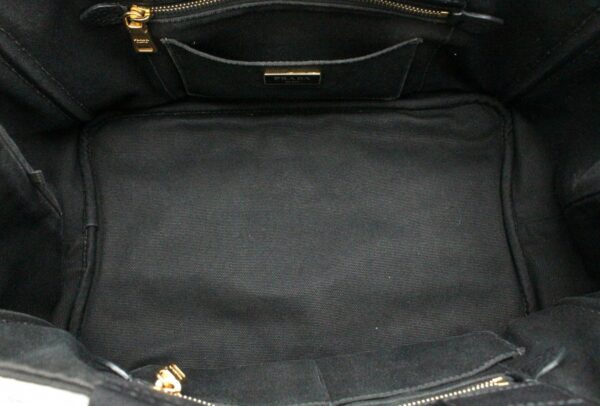 11651373 4 Prada Canapa Tote Bag Handbag Canvas Nero Black