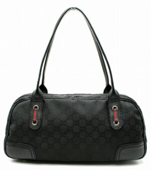 11651395 Gucci GG Signature Canvas Tote Bag Black