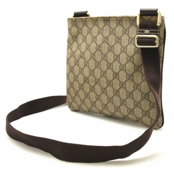 11651519 1 Gucci GG Supreme Shoulder Bag Khaki