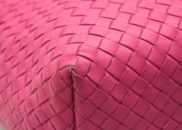 11651531 2 Bottega Veneta Intrecciato Shoulder Bag Handbag Leather Pink