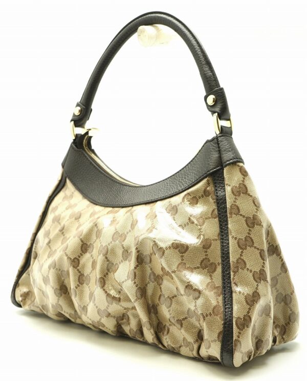 11651589 1 Gucci GG Crystal Shoulder Bag Brown