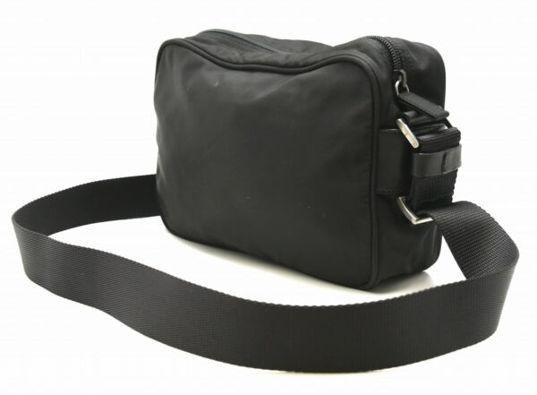 11651650 1 Prada Shoulder Bag Nylon Leather Nero Black