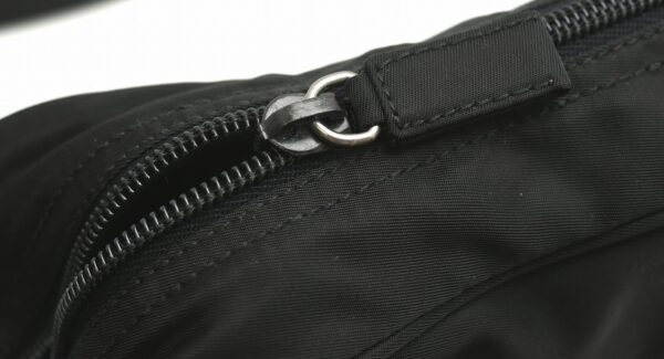 11651650 5 Prada Shoulder Bag Nylon Leather Nero Black