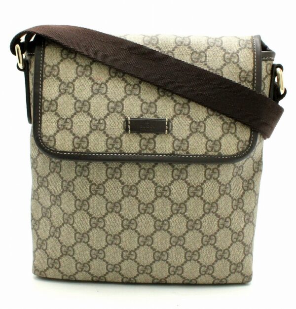 11651750 Gucci GG Supreme Shoulder Bag Beige