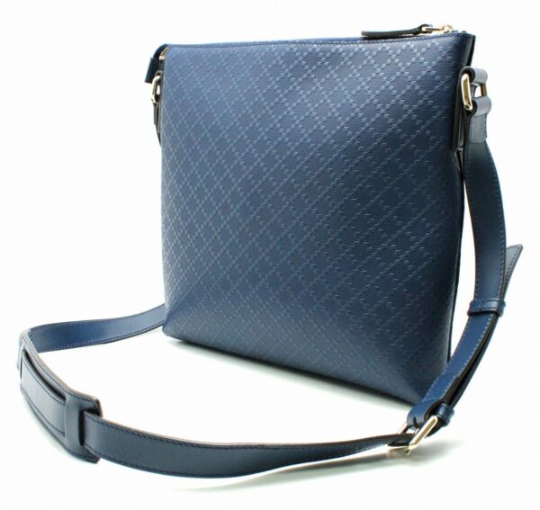 11651780 1 Gucci Diamante Leather Shoulder Bag Blue