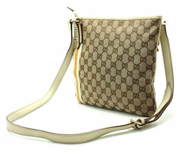 11651811 1 Gucci GG Sherry Line Shoulder Bag Ivory