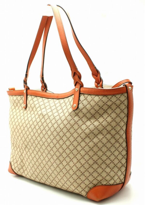 11660350 1 Gucci Diamante Tote Bag Orange