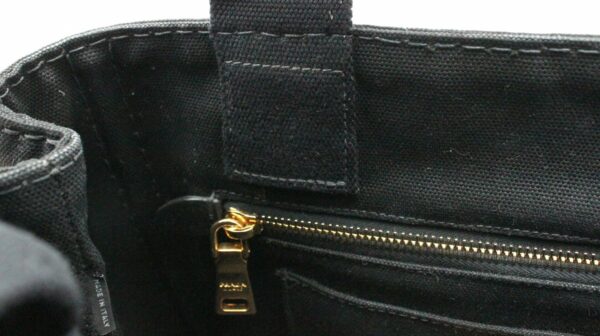 11660745 6 Prada Canapa Mini Tote Bag Handbag Nero Black