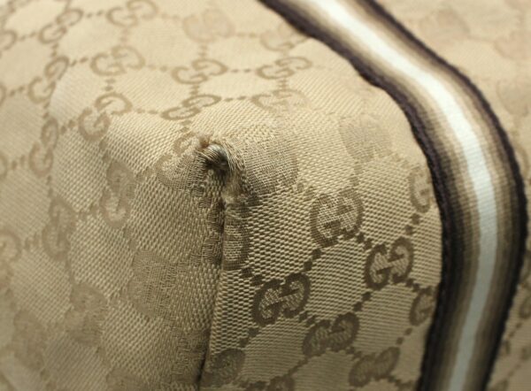 11660764 2 Gucci GG Canvas Heart Tote Bag Khaki