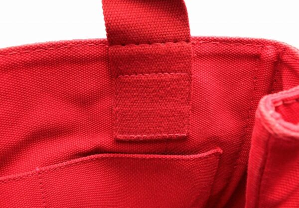 11660809 6 Prada Canapa Mini Tote Bag Handbag 2WAY Canvas Rosso Red