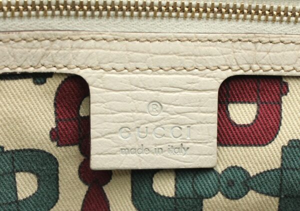 11660832 8 Gucci GG Canvas Sherry Line Tote Bag Khaki