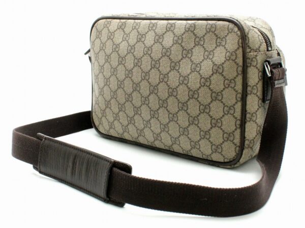 11660836 1 Gucci GG Supreme Shoulder Bag Beige