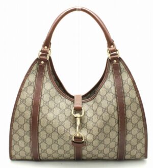 11661072 Gucci Logo Tote Bag Craft Shoulder Bag Tote Bag Canvas Beige White