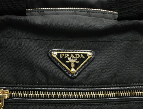 11661081 8 Prada 2WAY Shoulder Handbag Nylon Black