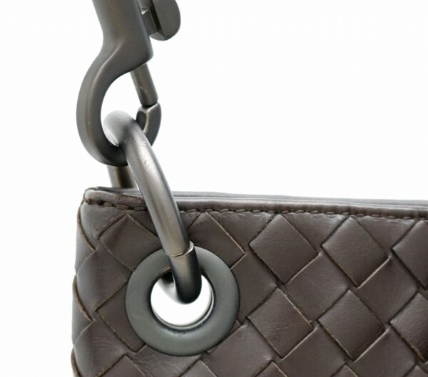 11661389 6 Bottega Veneta Intrecciato Shoulder Bag Brown