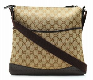 11661425 LOUIS VUITTON Trouville Handbag Monogram Bag Brown