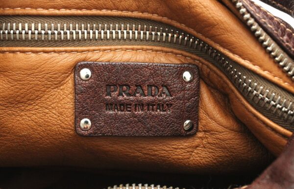 11661501 8 Prada Shoulder Bag Shoulder Leather Brown