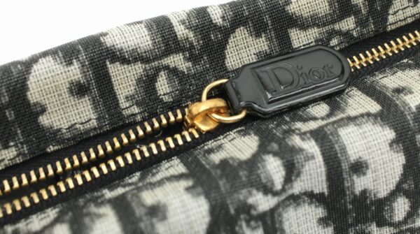 11661594 5 Christian Dior Trotter Accessory Pouch Black Gray