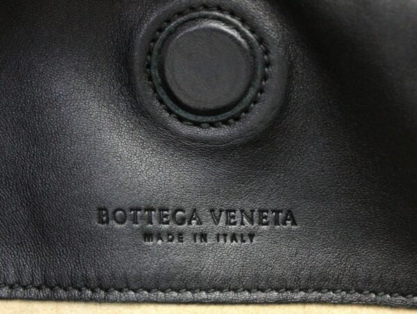 11661633 8 Bottega Veneta Intrecciato Campana Shoulder Bag Black