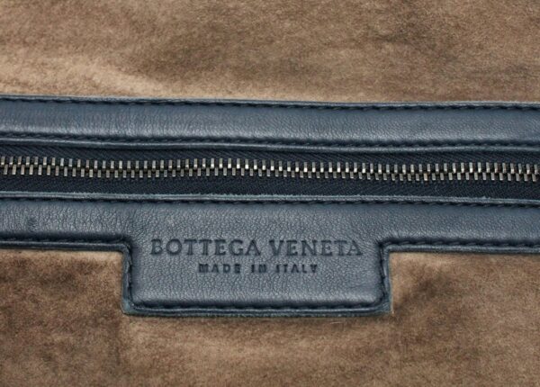 11661646 8 Bottega Veneta Intrecciato Tote Bag 2Way Shoulder Tote Leather Navy