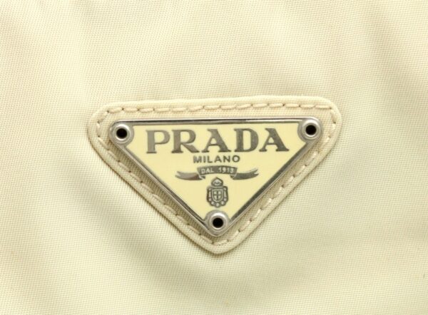 11661791 8 Prada Nylon Shoulder Bag Tote Ivory