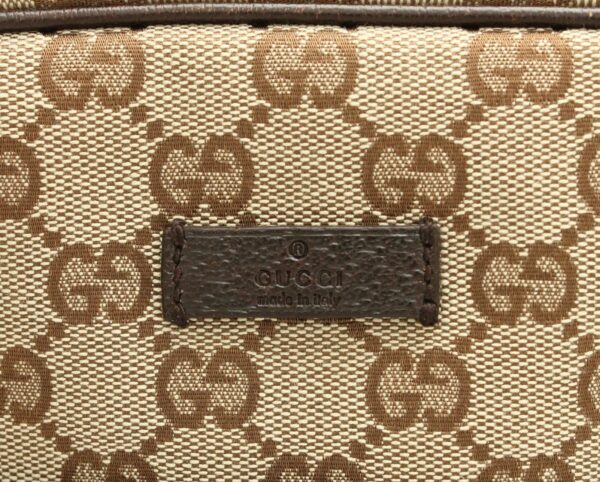 11662060 8 Gucci GG Canvas Diagonal Shoulder Bag Khaki