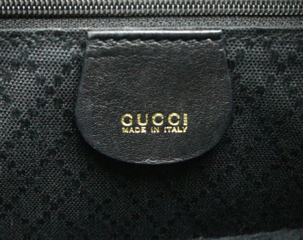 11662164 8 Gucci Bamboo Rucksack Black