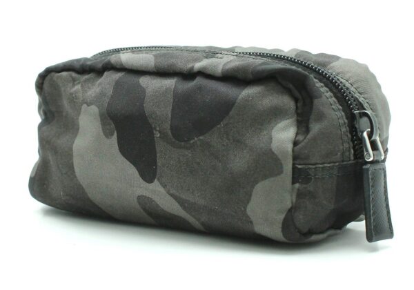 11662242 1 Prada Nylon Pouch Cosmetic Pouch Camouflage