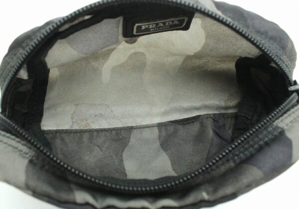 11662242 3 Prada Nylon Pouch Cosmetic Pouch Camouflage