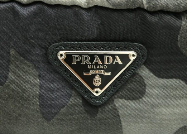 11662242 7 Prada Nylon Pouch Cosmetic Pouch Camouflage