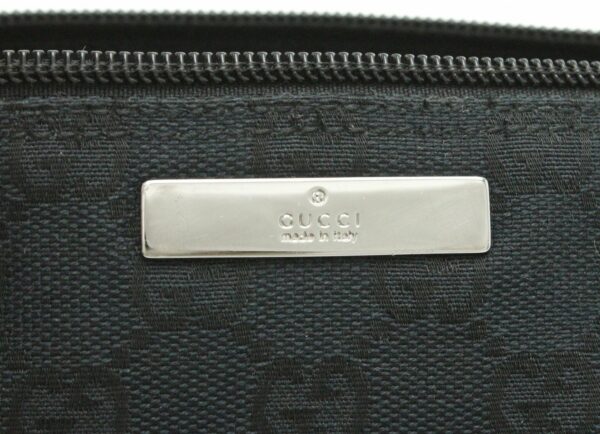 11662243 7 Gucci GG Canvas Accessory Pouch Black