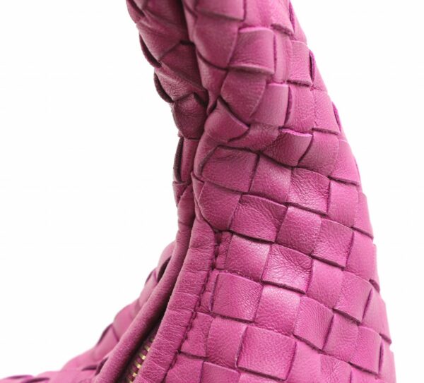 11662246 6 Bottega Veneta Intrecciato Hobo Shoulder Bag Leather Purple