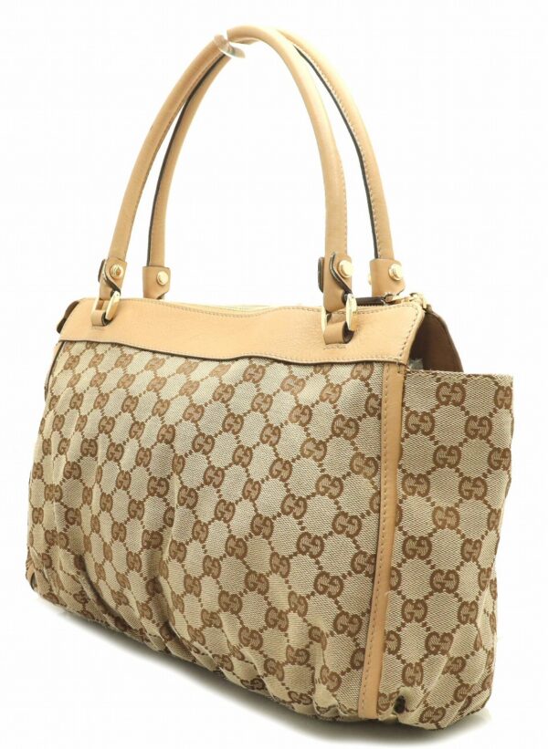 11662362 1 Gucci GG Abbey Line Tote Bag Beige