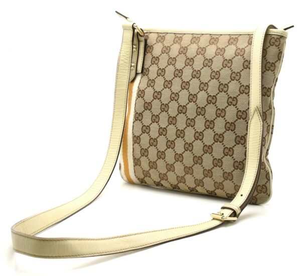 11662382 1 Gucci GG Sherry Line Shoulder Bag Ivory