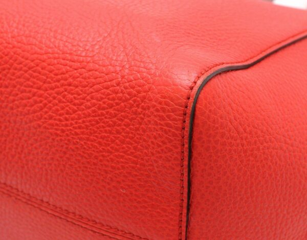 11670159 2 Gucci Swing Leather Tote Bag Red