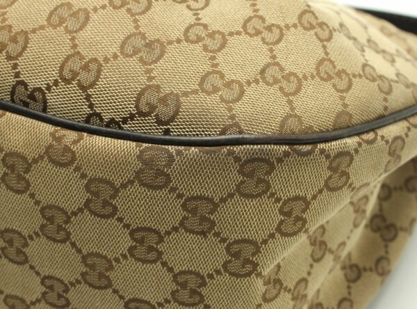 11670188 2 Gucci GG Canvas Sookie Shoulder Bag Khaki