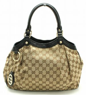 11670297 Gucci Padlock Small Shoulder Bag Leather Brown