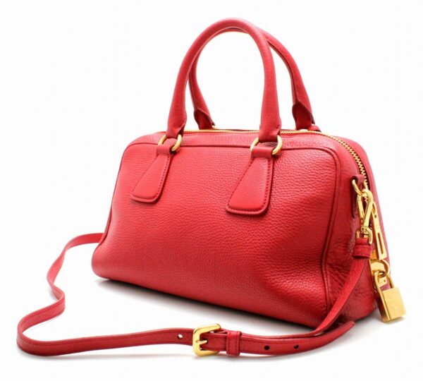 11670949 1 Prada Handbag 2WAY Shoulder Bag Bag Leather Red