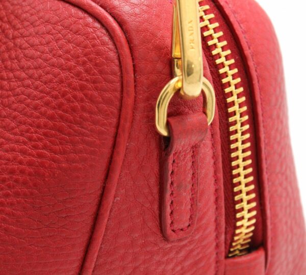 11670949 6 Prada Handbag 2WAY Shoulder Bag Bag Leather Red