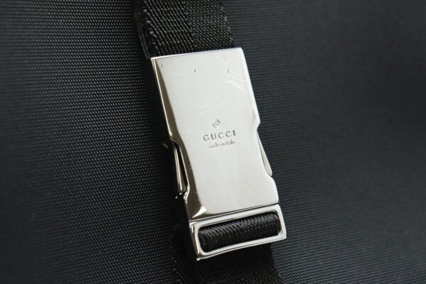 11670955 7 Gucci GG Nylon Business Bag Black