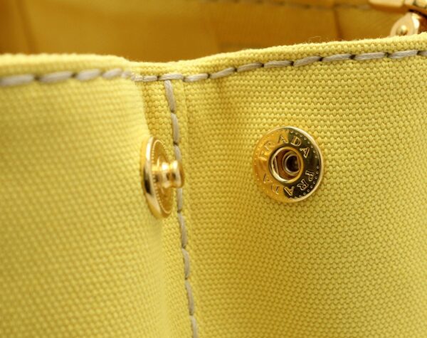 11670969 5 Prada Canapa Tote Bag 2WAY Shoulder Bag Girasole Yellow