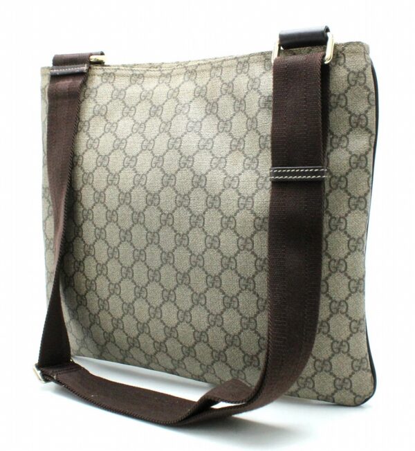 11670976 1 Gucci GG Supreme Shoulder Bag Khaki