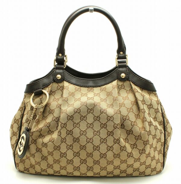 11671053 Gucci GG Canvas Sookie Handbag Beige