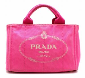 11671184 Prada Tote Bag Leather Tag Leather Brown