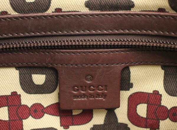 11671185 8 Gucci Guccisima Horsebit Tote Bag Brown