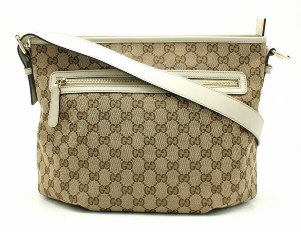 11671209 Gucci GG Crossbody Bag Ivory