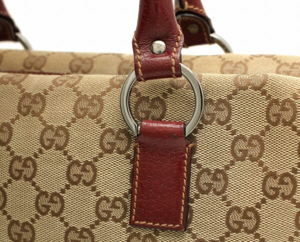 11671237 6 Gucci GG Canvas Handbag Beige