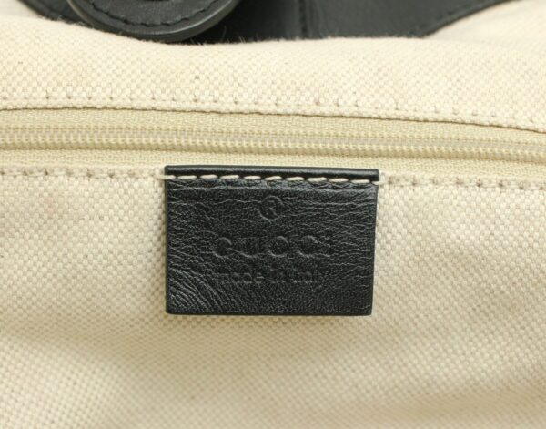 11671239 8 Gucci GG Canvas Sookie Handbag Black